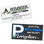 Custom Stickers Print Style (New Press):w\/ process print 50 Tags & Service Stickers - Styles:Multi-Purpose Service Stickers & Decals - 4\ x 2\ - 1