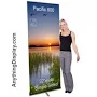 32 inch w Pacific 800 Retractable Rollup Banner Stand