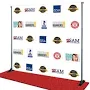 #1 Step and Repeat Vinyl Backdrops - Industry leading turnaround time
