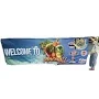 Wholesale fabric banner mesh banner pvc banner,2 Pieces