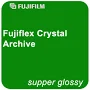 FUJIFILM Fujiflex Crystal Archive Printing Material (Super Glossy, 50" x 131' Roll)