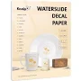 Clear Waterslide Decal Paper for Laser Printer