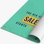 Heavy 18oz Full-Color Vinyl Banner, Popular Sizes 3x5 / Same print on both sides