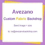 Avezano Custom Fabric Backdrop for Professional Photography 10x6ft/3x1.8m
