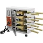 16pcs Chimney Cake Roll Oven Making Machine Toaster Chimney Ice Cream 2 Cartons Commercial Electric 3200w