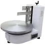 4-16 inch Cake Cream Spreading Coating Smearing Machine Automatic Cake Plastering Machine Electric Cake Decorating Spreader Adjustable Speed White