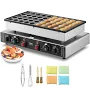 Spring new arrivals 50PCS 43mm Mini Dutch Pancake Maker Commercial Dorayaki Baker 1700W