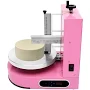4-12in Cake Spreading Machine Electric Cake Decorating Machine Automatic Cream Butter Coating Machine, Size: 50, Pink