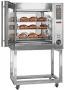 LBC Bakery LCR7W 7-Spit Rotisserie Oven with Wash System