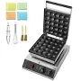 Professional Dorayaki Pancake Maker,43mm Non-Stick Electric Grill with 25 Plates,1700W Commercial Pancake Machine for Restaurant Kitchen,Adjustable