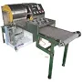 Wholesale automatic duck cake maker brand new pring roll machine tainless teel pastry heet Gas Heating mall amosa Pastry heets Making Machine