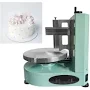 Wholesale Automatic Decorate Cake Butter Cream Coating moothing Machine mall automatic round Birthday cake preading cream coating icing decorating
