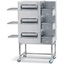 Lincoln 1180-FB3E 56" Electric Conveyor Oven Triple Stack - 240v - Touch Screen Controls