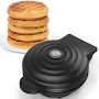 Crownful Mini Waffle Maker Machine 4 Inch Chaffle Maker with Compact Design