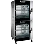 Rotisol USA FBP16.560 34 Inch Electric Rotisserie Oven Stainless Steel with 16 Baskets | Commercial Restaurant Supply