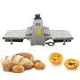Eqcotwea Electric Shortening Machine Commercial Desktop Bread Puff Pastry Egg Tarts Pastry Machine Dough Sheeter