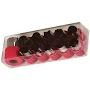 Pack of 12 Biscuit Molds Small Cookie Molds Various Shape Biscuit Cutter Cookie Tool Present for Baking Enthusiasts, Red