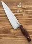 "Cookie" Camp & Chef - 8" Chef Knife Satin Blade & Customized Handle