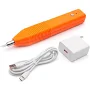 Portable 40KHz Ultrasonic Cutter With Adjustable Power, Type C And DC 12V Input, Ideal For Plastics, PCBs And Wood, Efficient Cooling For Pro Makers A