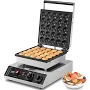 Spring new arrivals 25PCS 43mm Mini Dutch Pancake Maker Commercial Dorayaki Baker 1700W