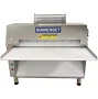 Somerset CDR-2500 Countertop Double Pass Dough Roller, 25" Synthetic Non-Stick Rollers Side Operation Large Hopper 3/4 hp