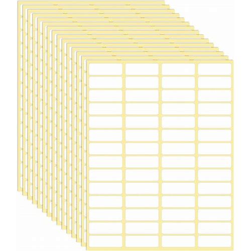 1680Pcs Matte White Self Adhesiv…