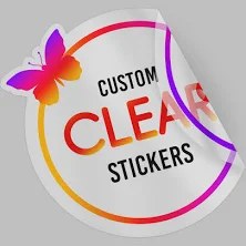 Custom Clear Stickers: Waterproof Vinyl Labels, Die Cut Stickers