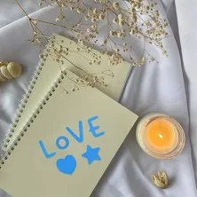 Offigam 20Pcs Office Number Decal Stickers for Window and Mailbox Labels, Blue