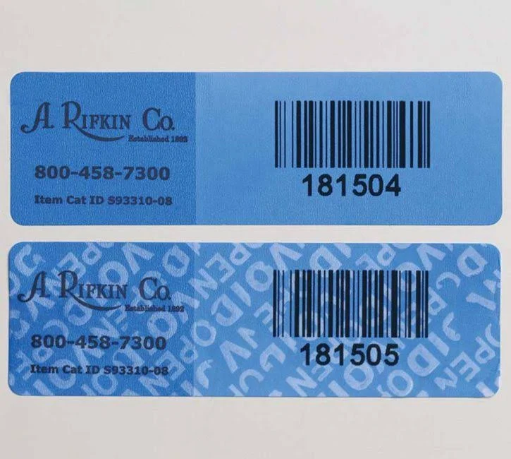 ARCO ID Tamper-Evident Labels