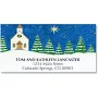 Personalized O Holy Night 48 Christmas Self-Adhesive Address Labels