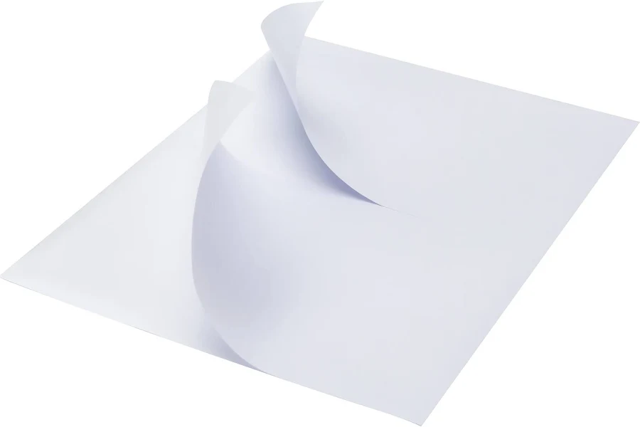 MFLABEL Half Sheet Self Adhesive Shipping Labels for Laser & Inkjet Printers