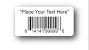 Quantity 1000 - 1'' x .75'' Paper UPC Barcode Labels & Stickers