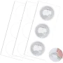 60pcs NFC Tags Sticker Programmable NFC Stickers Chip Ntag215 Rfid Tags Stickers Adhesive Rewritable Labels 504 Bytes Compatible with All NFC-Enabled