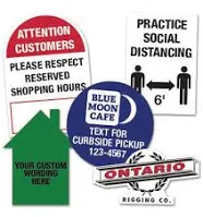 Seton Custom Size Heavy-Duty Labels