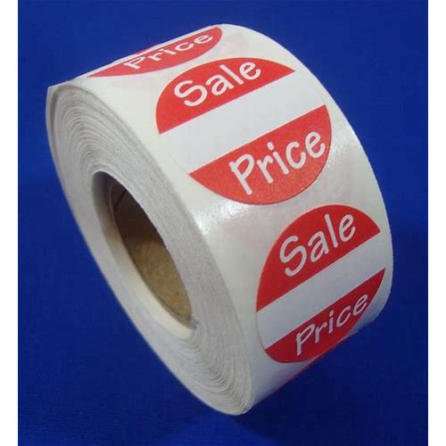 Self-Adhesive Sales Price Labels …