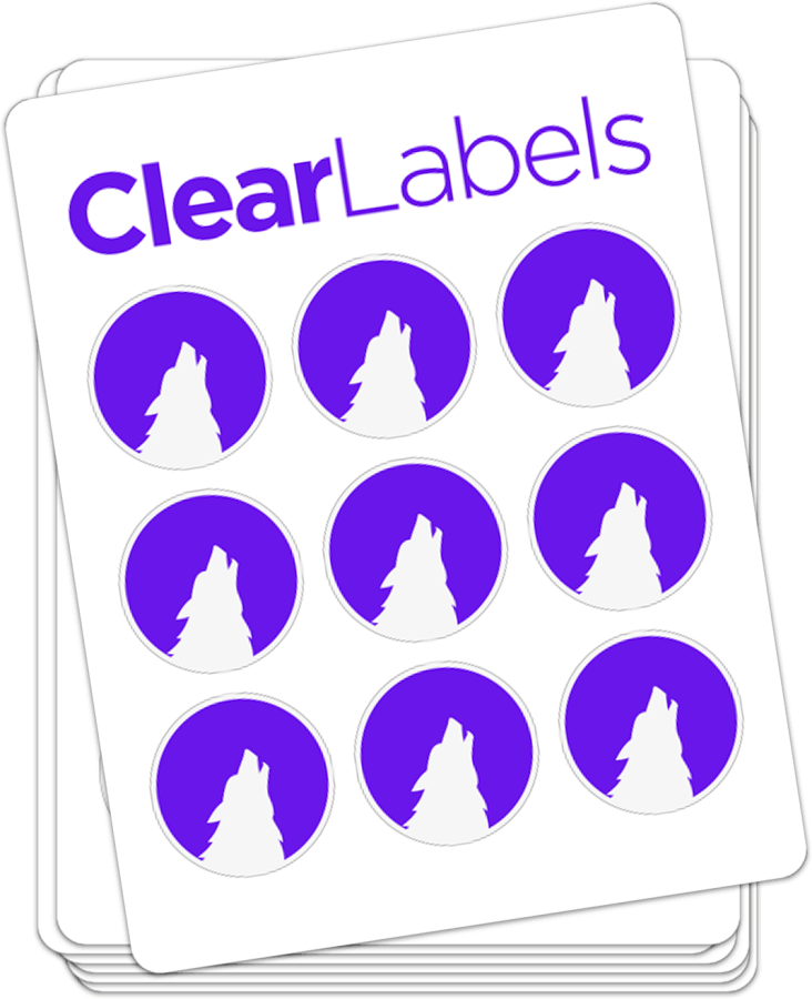 Clear labels labels