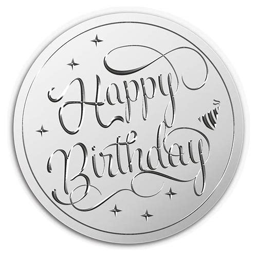 CRASPIRE Happy Birthday Sticke…