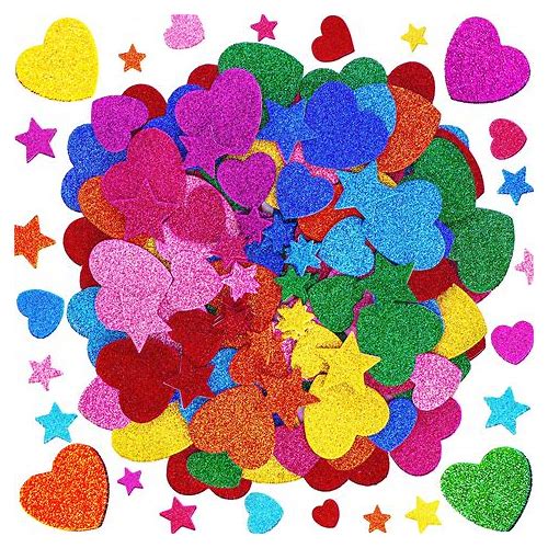 Natonhi 450 Pieces Glitter Foam …