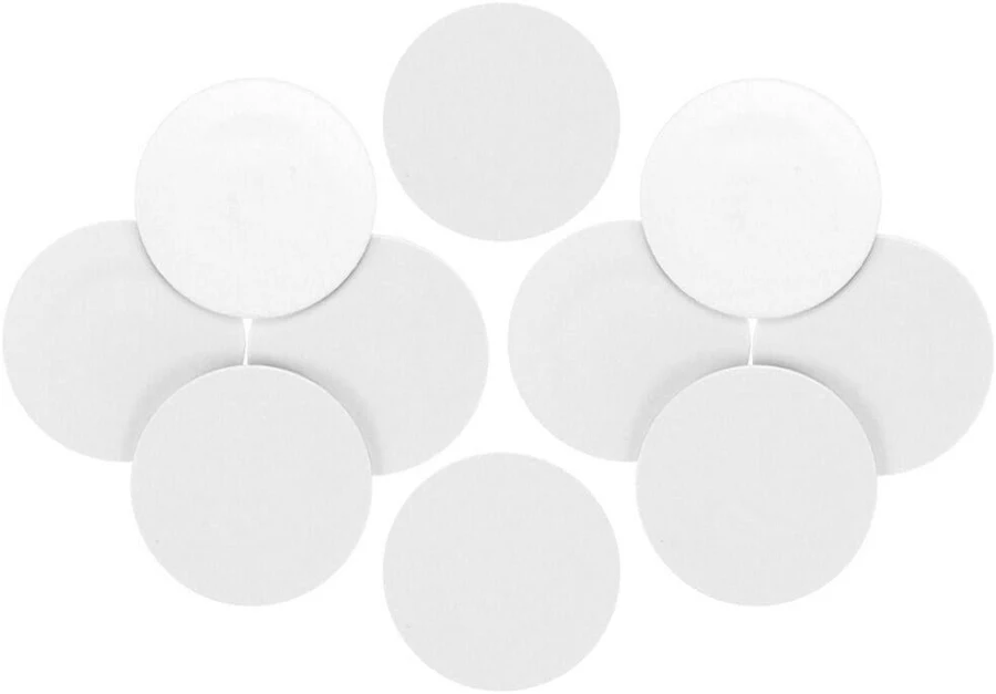10PCS NTAG215 NFC Tag Sticker Blank Contactless Round IC Smart