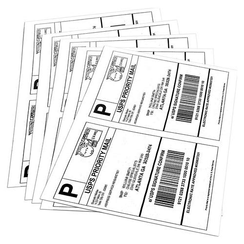 200-6000 Half Sheet 8.5X5.5 Ship…