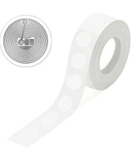 Babiqt 50pcs Ntag216 NFC Tags Stickers, Rewritable NFC Tag Ntag216 Stickers 25mm (1inch) Round, 13.56MHz Rfid NFC Label 888 Bytes of Memory