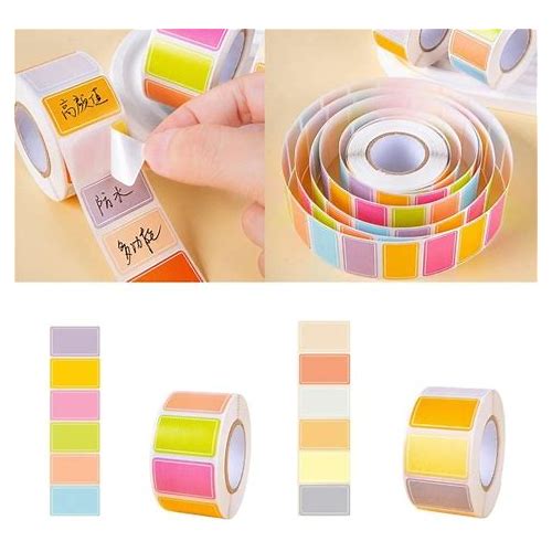 500Pcs Writable Label Stickers S…