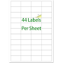 A4 Address Shipping Labels for Laser & Inkjet Printers