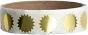 Jam Paper Gold Foil Wafer Seal Labels