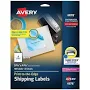 Avery Vibrant Laser Color-Print Labels w/ Sure Feed 6878
