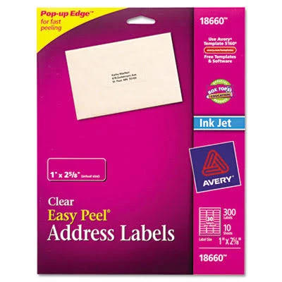Avery Dennison Easy Peel Mailing Labels