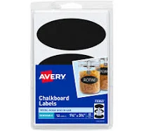 Avery Removable Chalkboard Labels 73363