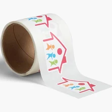 Custom Die Cut Roll Labels | 50 qty | 2" x 2" | VistaPrint