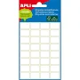 Apli White Labels 12 X 30 mm (W X H), 144 Pieces, 24 Per Sheet (2671)