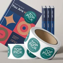 Custom Sticker Rolls – 2" x 2", 2000 Labels per Roll